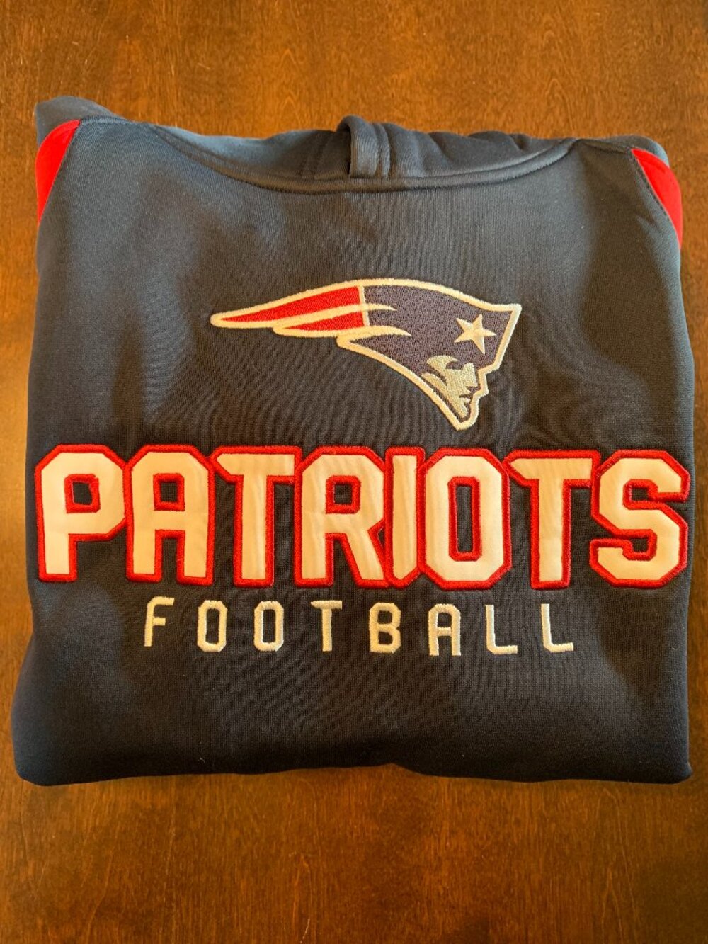 NEW ENGLAND PATRIOTS NFL Team Apparel Large YOUTH 14/16 Hoodie
